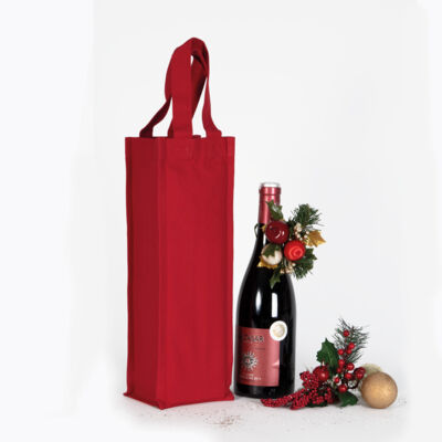 KI0269 - Cotton canvas bottle bag Thumbnail