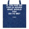 DENIM 3024 45X45 cm Square Bag Thumbnail