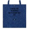 DENIM 3024 45X45 cm Square Bag Thumbnail