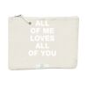 All over Neutral Canvas Case  28 x 20 cm Thumbnail