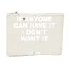All over Neutral Canvas Case  28 x 20 cm Thumbnail