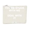 All over Neutral Canvas Case  28 x 20 cm Thumbnail