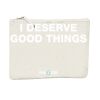 All over Neutral Canvas Case  28 x 20 cm Thumbnail