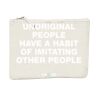 All over Neutral Canvas Case  28 x 20 cm Thumbnail