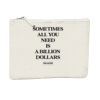 All over Neutral Canvas Case  28 x 20 cm Thumbnail