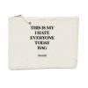 All over Neutral Canvas Case  28 x 20 cm Thumbnail