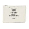 All over Neutral Canvas Case  28 x 20 cm Thumbnail