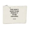 All over Neutral Canvas Case  28 x 20 cm Thumbnail