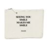 All over Neutral Canvas Case  28 x 20 cm Thumbnail