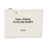 All over Neutral Canvas Case  28 x 20 cm Thumbnail