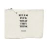 All over Neutral Canvas Case  28 x 20 cm Thumbnail