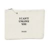 All over Neutral Canvas Case  28 x 20 cm Thumbnail