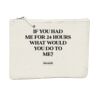 All over Neutral Canvas Case  28 x 20 cm Thumbnail
