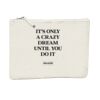 All over Neutral Canvas Case  28 x 20 cm Thumbnail