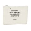 All over Neutral Canvas Case  28 x 20 cm Thumbnail